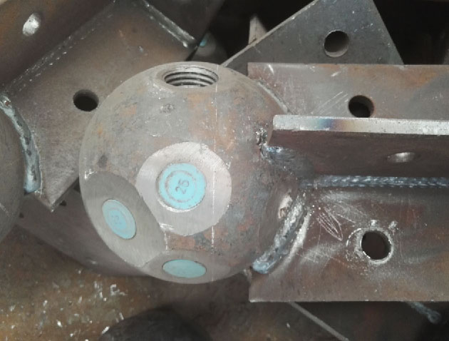 灌南螺栓球球塞，网架配件