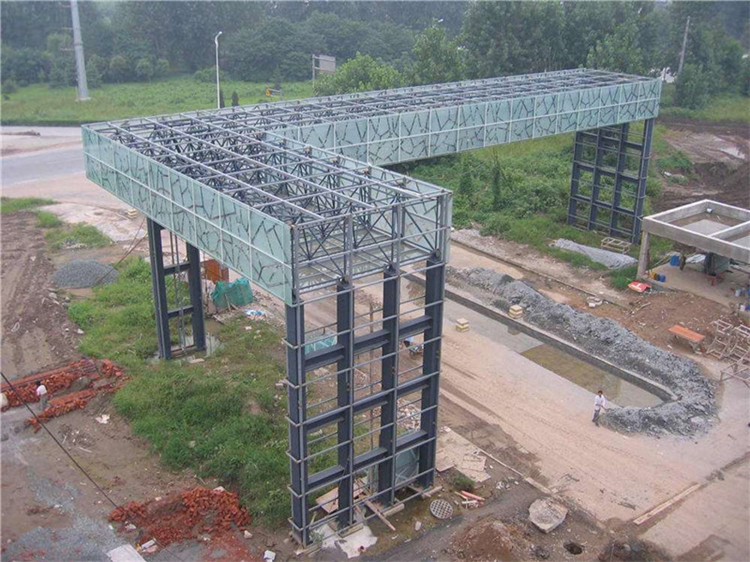 灌南收费站网架